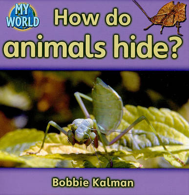 Book cover for How do animals hide?