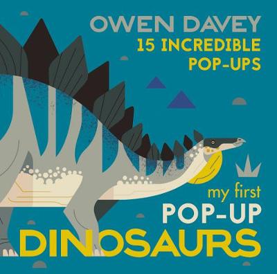 Book cover for My First Pop-Up Dinosaurs