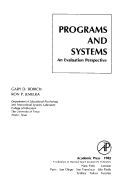 Book cover for Programmes and Systems