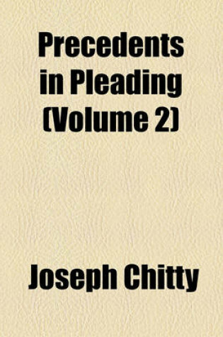 Cover of Precedents in Pleading (Volume 2)