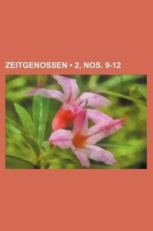 Cover of Zeitgenossen (2, Nos. 9-12)