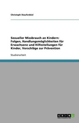 Book cover for Sexueller Missbrauch an Kindern