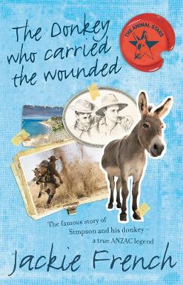 Book cover for The Donkey Who Carried the Wounded