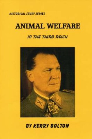 Cover of Animal Welfare in the Third Reich