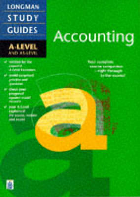 Book cover for Longman A-level Study Guide: Accounting