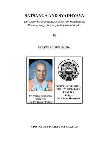 Book cover for Satsang and Svadhyaya