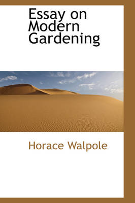 Book cover for Essay on Modern Gardening