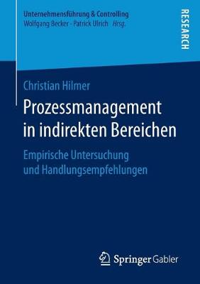 Book cover for Prozessmanagement in indirekten Bereichen