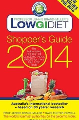 Cover of Low GI Diet Shopper's Guide 2014