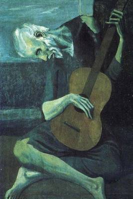 Book cover for The Old Blind Guitarist (Pablo Picasso)