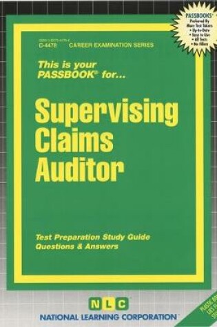 Cover of Supervising Claims Auditor