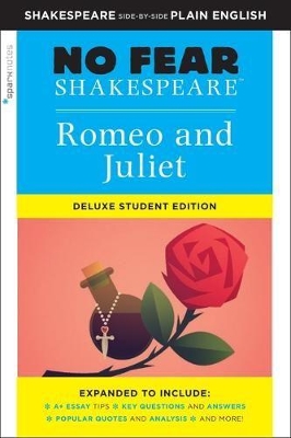 Book cover for Romeo and Juliet: No Fear Shakespeare Deluxe Student Edition