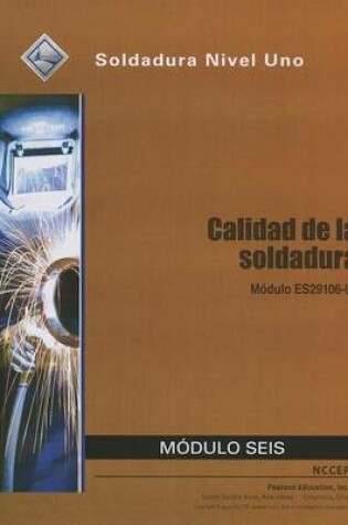 Cover of ES29106-09 Weld Quality Trainee Guide in Spanish