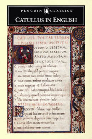 Cover of Catullus in English