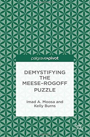 Cover of Demystifying the Meese-Rogoff Puzzle