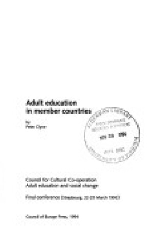 Cover of Adult Education in Member Countries