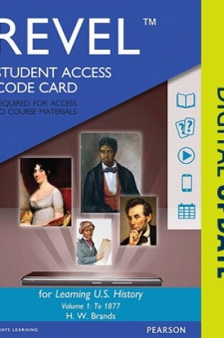 Cover of Revel for Learning U.S. History, Semester 1 --  Access Card