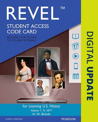 Book cover for Revel for Learning U.S. History, Semester 1 --  Access Card