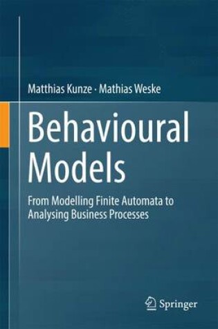 Cover of Behavioural Models