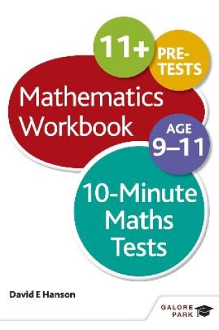 Cover of 10-Minute Maths Tests Workbook Age 9-11