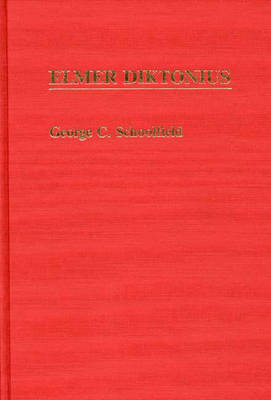 Book cover for Elmer Diktonius