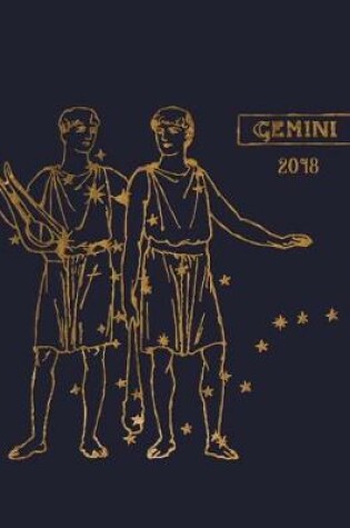 Cover of Gemini Zodiac 2018 Weekly Planner