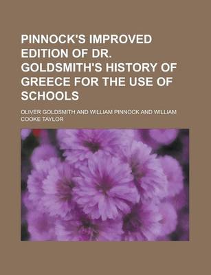 Book cover for Pinnock's Improved Edition of Dr. Goldsmith's History of Greece for the Use of Schools