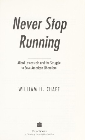 Book cover for Never Stop Running