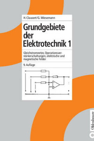 Cover of Grundgebiete Der Elektrotechnik 1