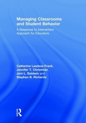 Book cover for Managing Classrooms and Student Behavior