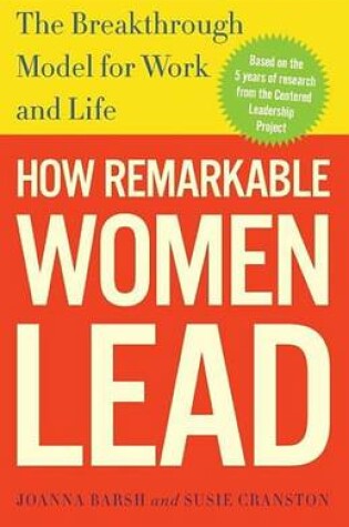 Cover of How Remarkable Women Lead