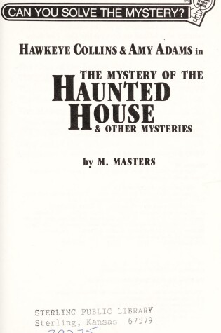 Cover of Mystery of the Haunted House