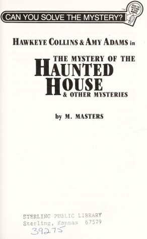 Book cover for Mystery of the Haunted House