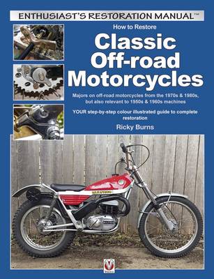 Book cover for How to Restore Classic Off-Road Motorcycles