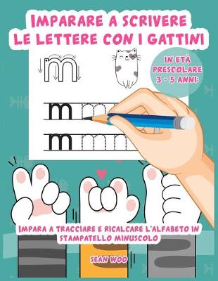 Book cover for Imparare a scrivere le lettere con i gattini in eta prescolare 3 - 5 anni