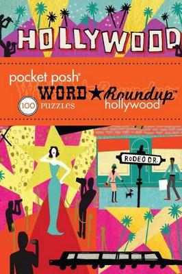 Book cover for Pocket Posh Word Roundup Hollywood
