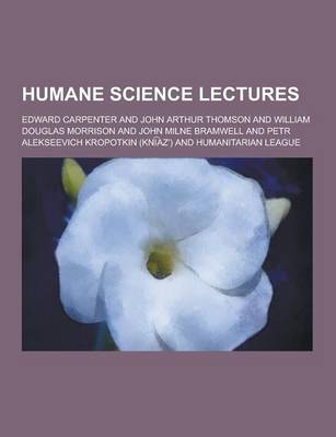 Book cover for Humane Science Lectures