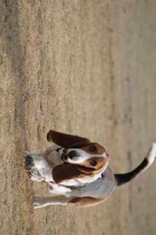 Cover of Cute Basset Hound Dog Taking a Stroll Journal