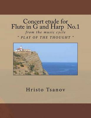 Book cover for Concert etude for Flute in G and Harp No.1