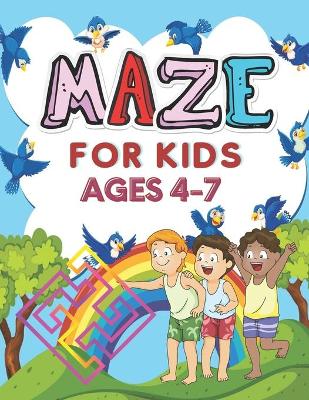 Book cover for Maze for Kids Ages 4-7