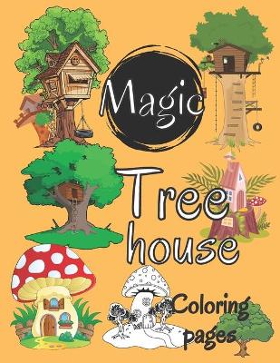 Book cover for Magic tree house coloring pages