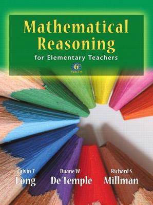 Book cover for Mathematical Reasoning for Elementary School Teachers (Subscription)