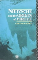 Book cover for Nietzsche and the Origin of Virtue