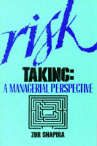 Cover of Risk Taking