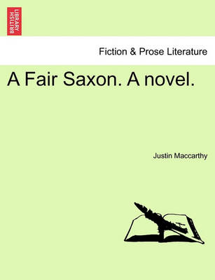 Book cover for A Fair Saxon. a Novel.