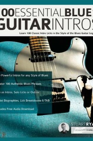 Cover of 100 Essential Blues Guitar Intros