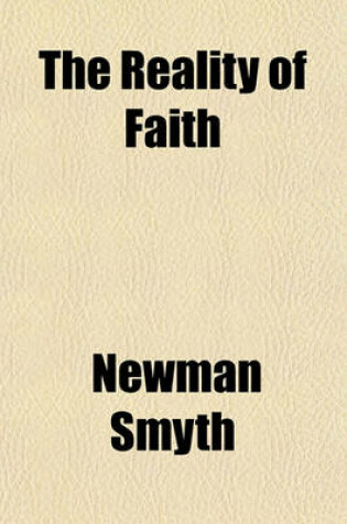 Cover of The Reality of Faith