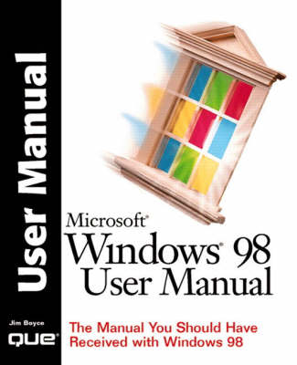 Book cover for Windows 98 User Manual