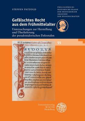 Cover of Gefalschtes Recht Aus Dem Fruhmittelalter