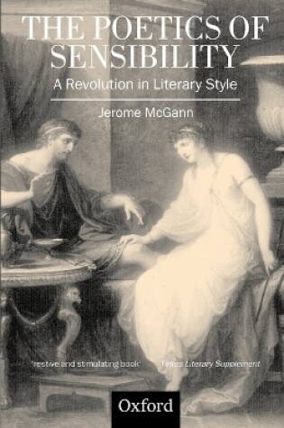 Cover of The Poetics of Sensibility